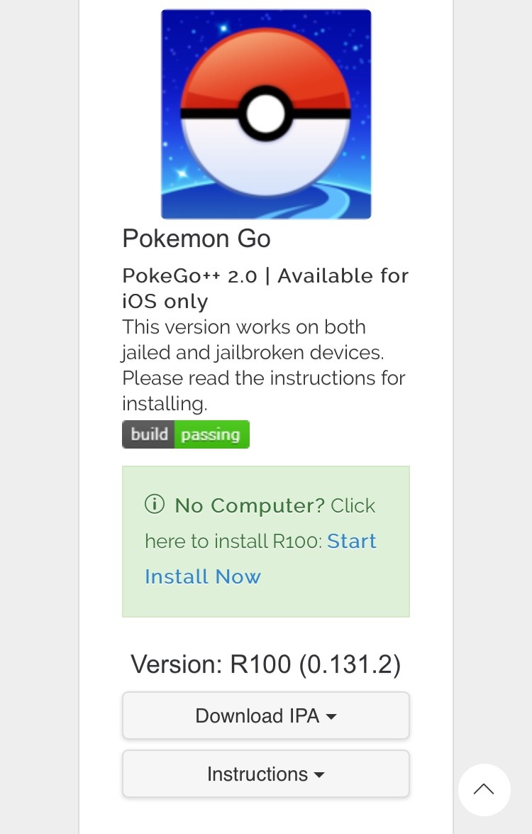 ポケモンgo チートアプリpokego 2 0 R100 直インストール版がリリース 超ど田舎でもポケモンgo